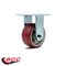 Service Caster 4 Inch Poly on Aluminum Wheel Rigid Caster with Roller Bearing SCC-30R420-PAR - alternate 2